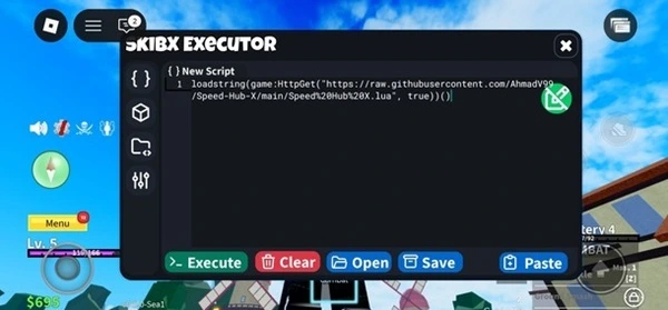 Skibx Executor with script hub
